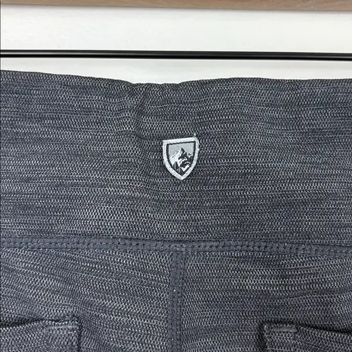 Kuhl Skulpt Skinny Stretch Pant Women’s Large Heathered Charcoal UPF50+ Hiking