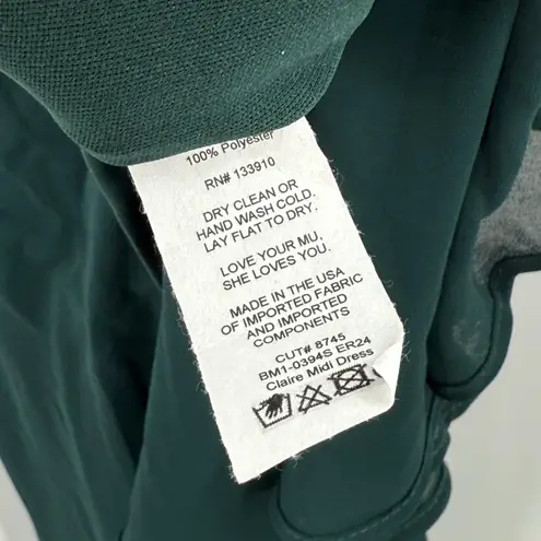 Show Me Your Mumu  Bridesmaid Dress Size Small NWT Claire Midi Wedding Green