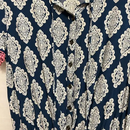 Matilda Jane Paisley Print Romper Size Small