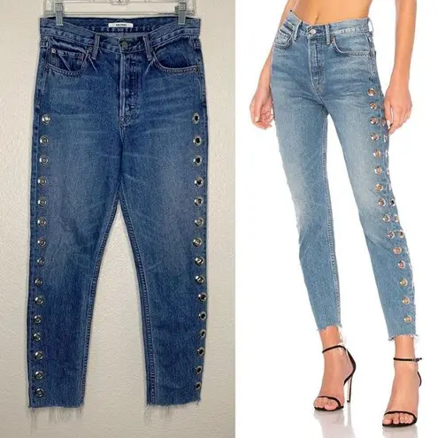 GRLFRND Karolina High-Rise Femme Fatal Skinny Jeans