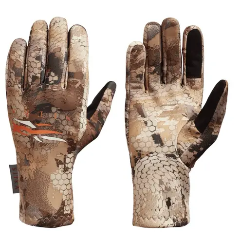 Sitka Womens Hunting Gloves Optifade Waterfowl Marsh Brown Size M