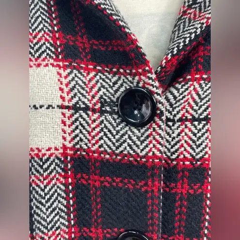Preston & York Vintage Plaid Cape