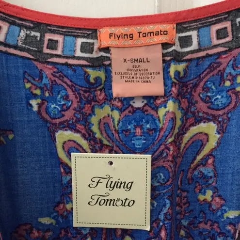Flying Tomato FINAL MARKDOWN Ladies’  Boho-style dress (XS)