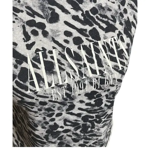 ALLSAINTS Ambient Kiana Tank Women’s Small Leopard Muscle Tee Graphic Top