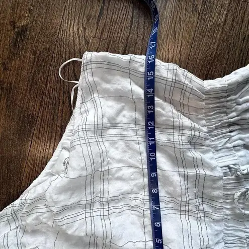 Greylin Arnette White XS Boho One Shoulder Crochet Blouse Top X0900