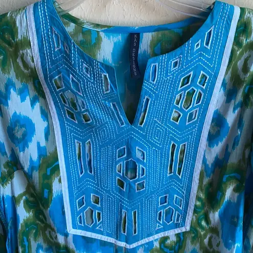Cotton Swimsuit Tunic Coverup Ikat Kas Designs M Size M