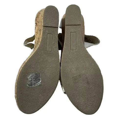 Montego Bay Club Oasis Tan Wedge Sandals Size 11