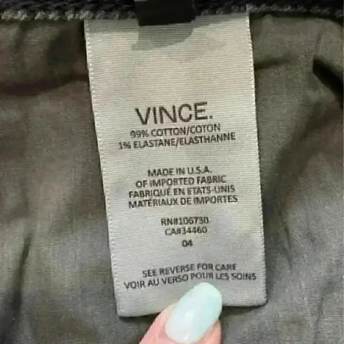 Vince  Riley pinstriped skinny jeans in wilshire wash