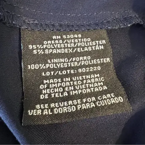 MORGAN & CO formal dress navy with sequins size 5 / 6 Blue