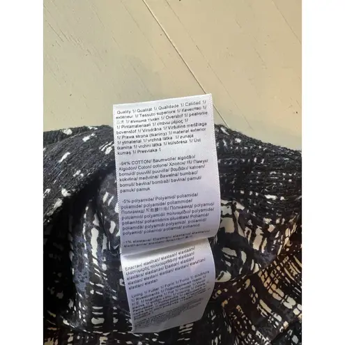 Escada Woman’s 44 Ravas Tweed Boucle Textured Pencil Skirt Back Slit Business Blue Size 14