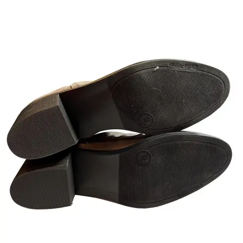 Bella Vita Grey Bootie Stacked Heel Size 9 New