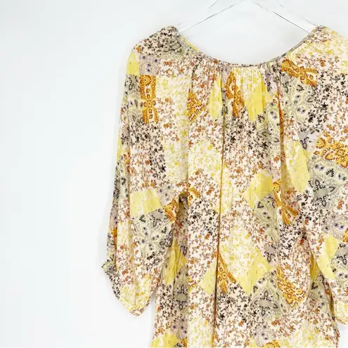 Matilda Jane NWT Good Hart by Rockport Floral Patchwork Blouse M