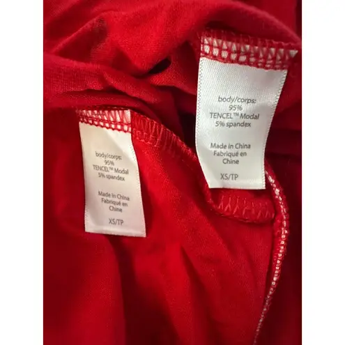 Eberjay Eberjey Gisele Printed Short PJ Set Red Christmas Holidays XS NEW W/ Tags - Image 12