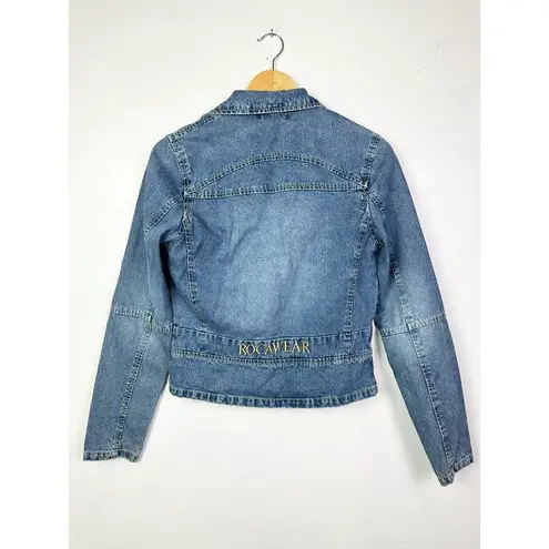 Rocawear Y2K Embroidered Denim Jacket