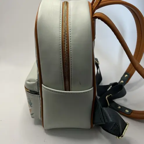 Lounge Fly Disney Snow White and the Seven Dwarfs Floral Mini Backpack Prince Bag