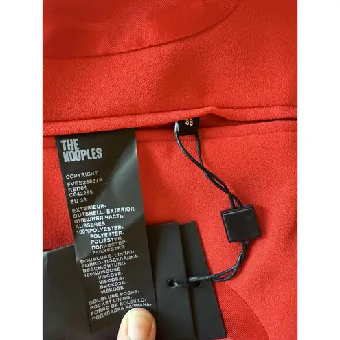 The Kooples New Red Blazer Jacket, FR 38/US 4