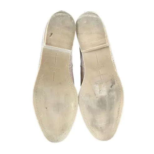 Dolce Vita Women's Suede Perforated Stacked Heel Kaidie Booties Beige Size 10 Tan