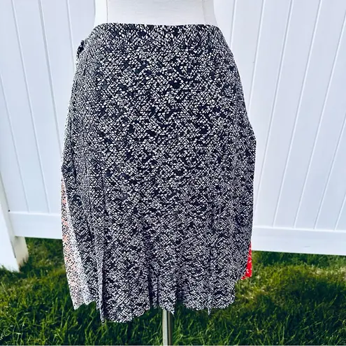 Marc by Marc Jacobs Pleated Silk Mini Skirt