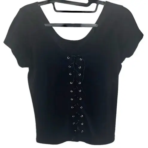 Vintage 90s girl Black Lace