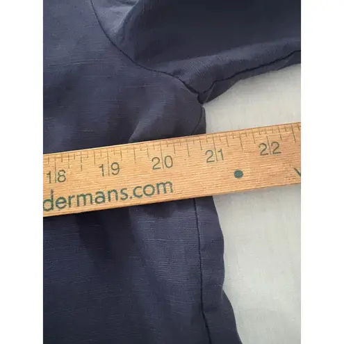 Kobi Halperin Marni Tunic Womens Size M Navy Relaxed Lagenlook Minimalist Lux Blue Size M