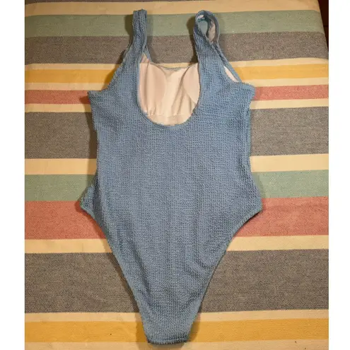 NWOT TEXTURED BABY BLUE ONE