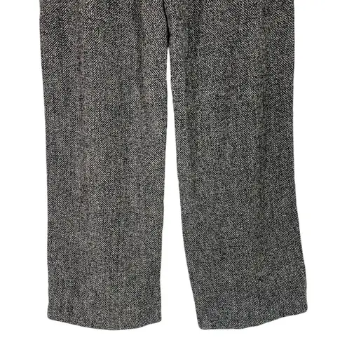 Max Mara Tweed Cropped Dress Pants Size 8