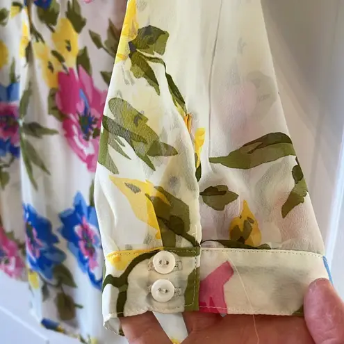 Depri Floral Sheer Women's Top - Multicolor