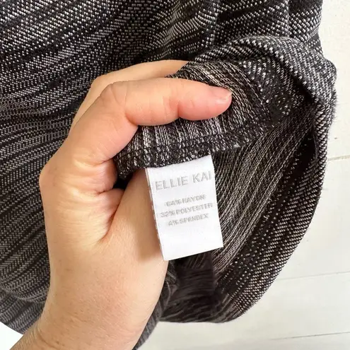 Ellie Kai Women’s 0 Faux Wrap Marled Dress