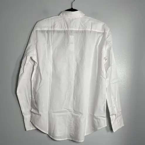 J.CREW Garçon Classic Shirt in Cotton Poplin Size 4 White NEW Classic Work BY715