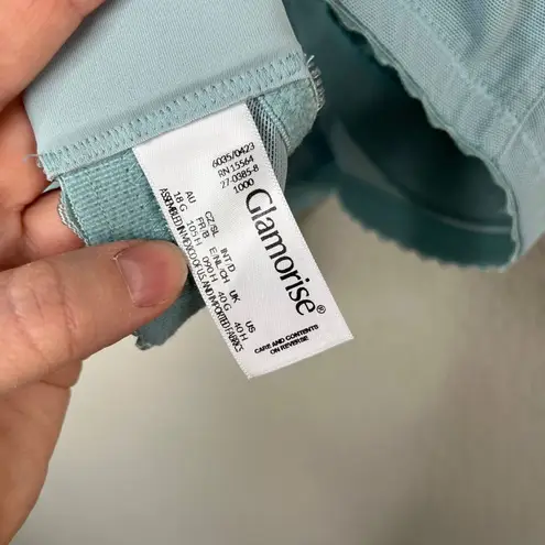 Glamorise MagicLift Original Support Bra Glacier Blue 40H Wirefree 1000 Size undefined