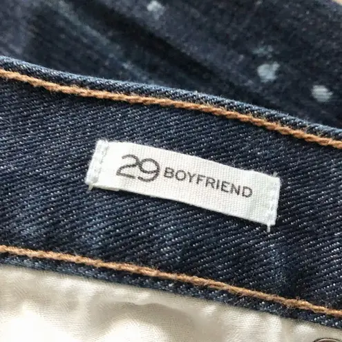 Banana Republic  Boyfriend Denim in Y2K Distressed Dark Wash - Size 29