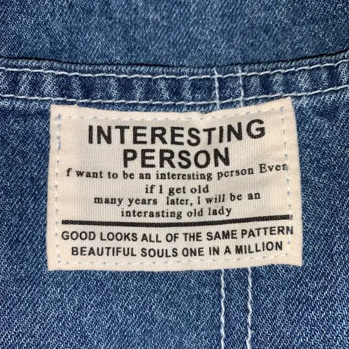 Dazy Interesting Person denim overalls size XXL juniors (waist 34")