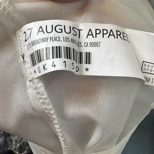 English Factory  Tiered Powder‎ Blue Patel Gingham Midi Dress Small Graduation