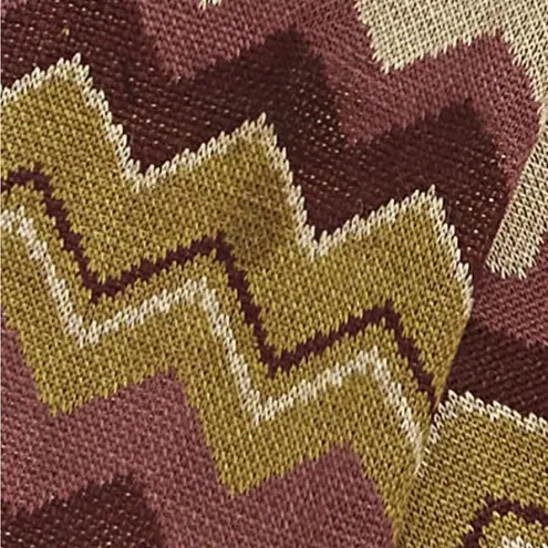 King Louie Glove Shakin in Chartreuse Yellow with a zigzag pattern Tan