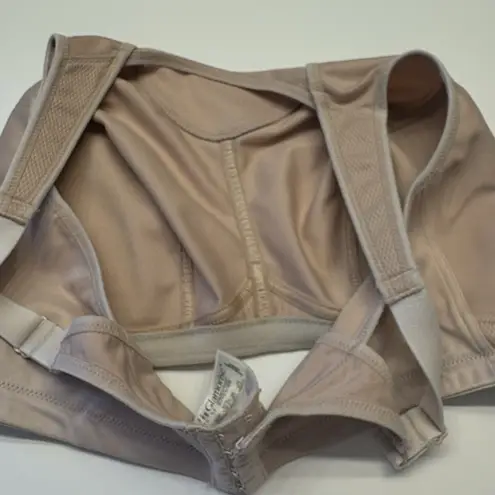 Glamorise 1066 Sports Bra Full Figure No Bounce Camisole Wireless Size 40G Cafe Tan