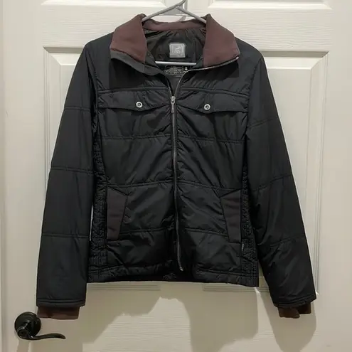 prAna Black Scapegoat Puffer Jacket