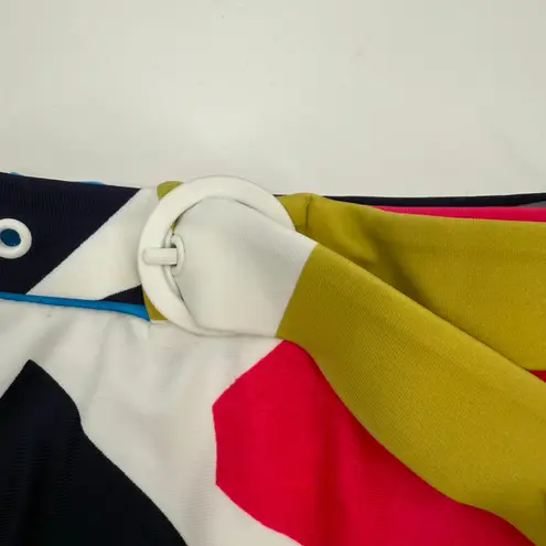 Raisin's Bikini Bottom SZ Large NWT South Pacific Tropics Pant High Waist Belt