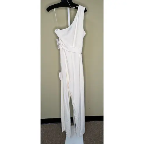 Jay Godfrey NWT Nadine Jumpsuit in White Size 12