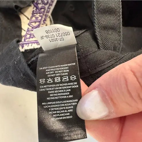 47 Brand Los Angeles Lakers ' Classics Clean Up Adjustable Hat Cap Unisex Black