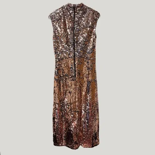 NWT Clover & Sloane Women’s Sleeveless Sequin Midi Sheath Dress