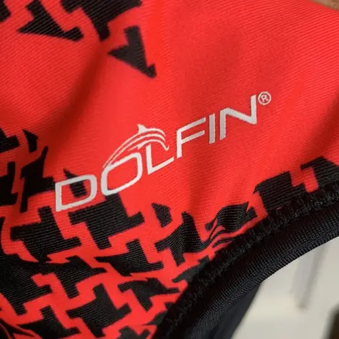 Dolfin Reversible Coral Turquoise Stryker Swim Suit New with Tag W-544 Sz M - Image 3