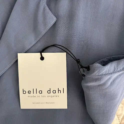 Bella Dahl Cap Sleeve Popover Top in Slate Blue Size XS *NWT*