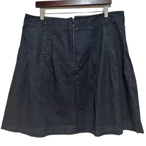 💙SALE 3/$25 INC INTERNATIONAL CONCEPTS WOMAN BLUE DENIM LIGHTWEIGHT SKIRT 16W