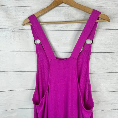 Swimsuits For All Womens size XL 14 16 Jumpsuit Beach Coverup Swimsuit Purple