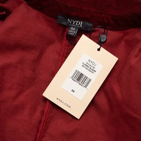 NYDJ . Tuxedo Jacket In Velveteen.