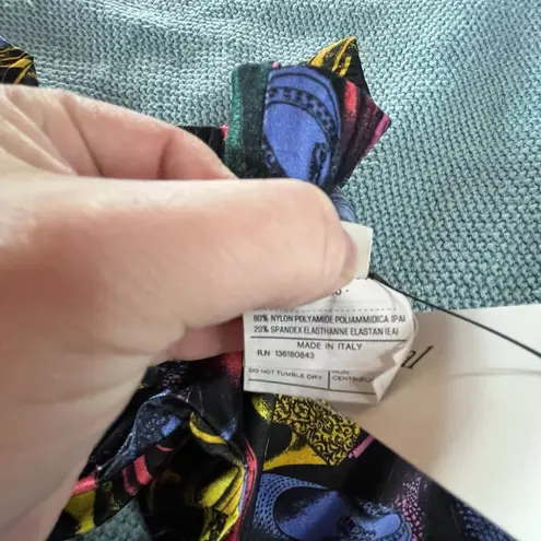 Salvatore Ferragamo Vintage Shoe Print Footed Leggings Runway 1991 Sz Medium