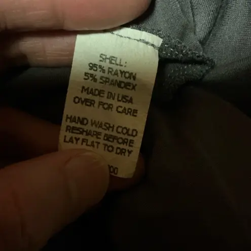 Status by chenault ruffled tunic Gray Size XL