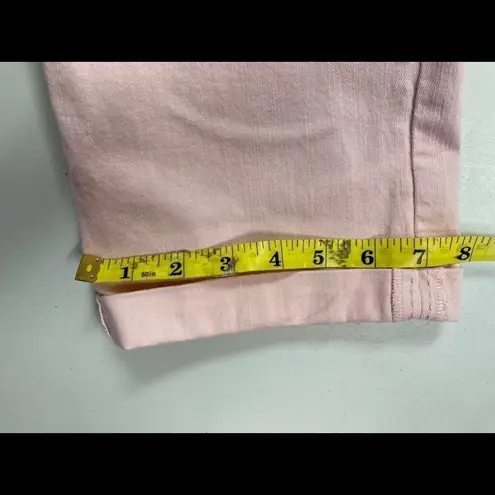 VINTAGE AMERICA BLUES, BOHO Crop, Women’s pink Jeans, Size 14,Stretchy,5 Pocket