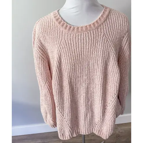 Tahari Pastel Pink Cable Knit Sweater - NWT!