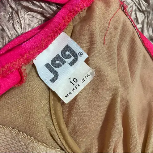 Jag jeans Jag | vintage 90’s neon pink one piece bathing suit